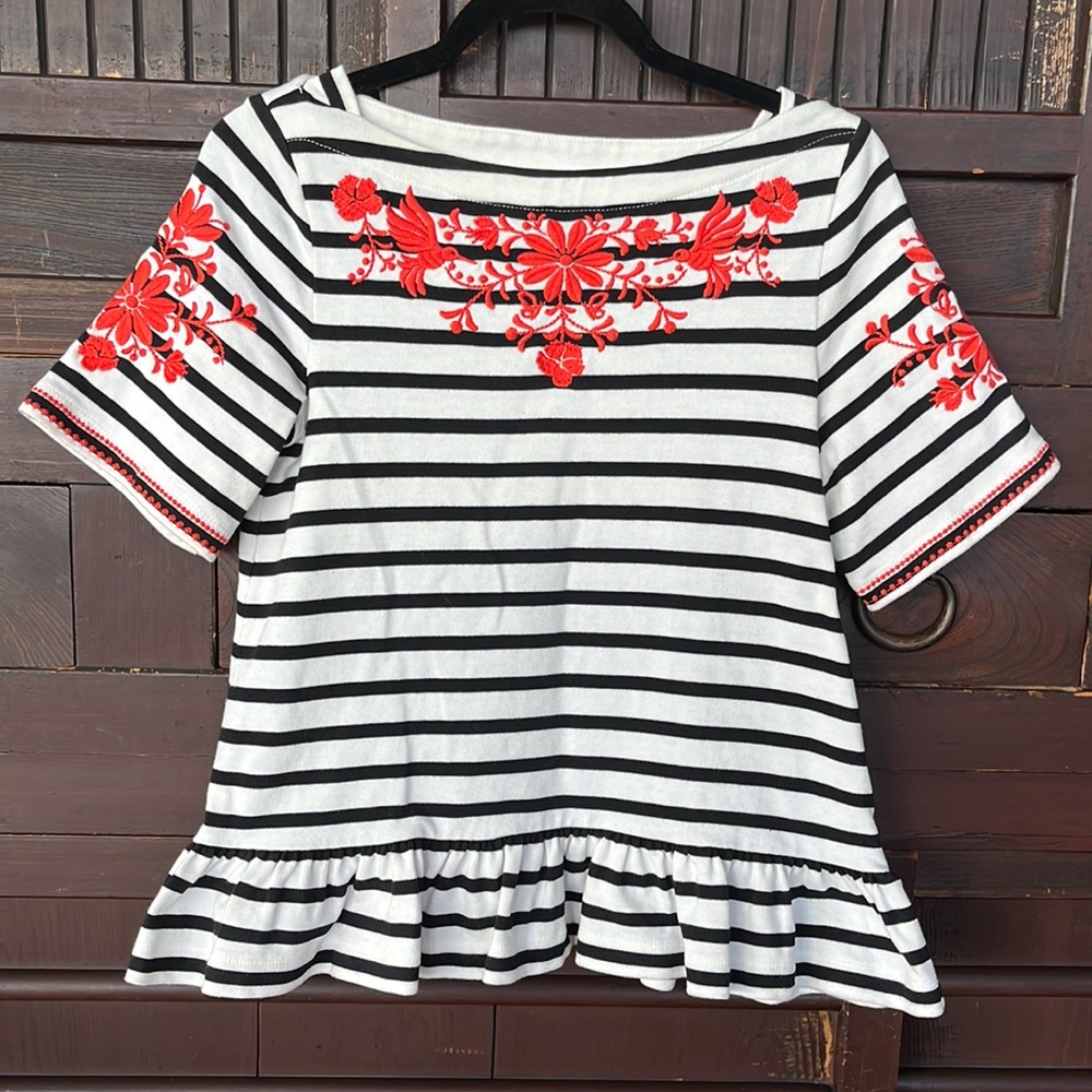 Kate Spade Peplum Top